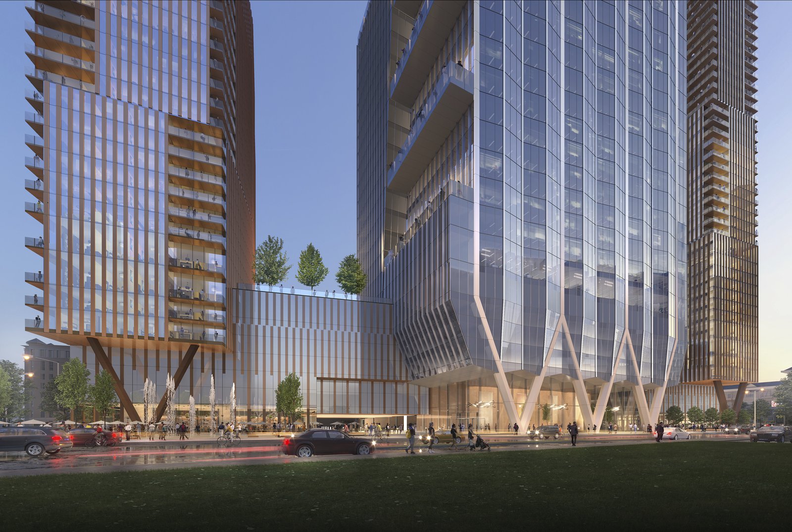 Charlotte Three-Tower Mixed-Use Development Unveiled