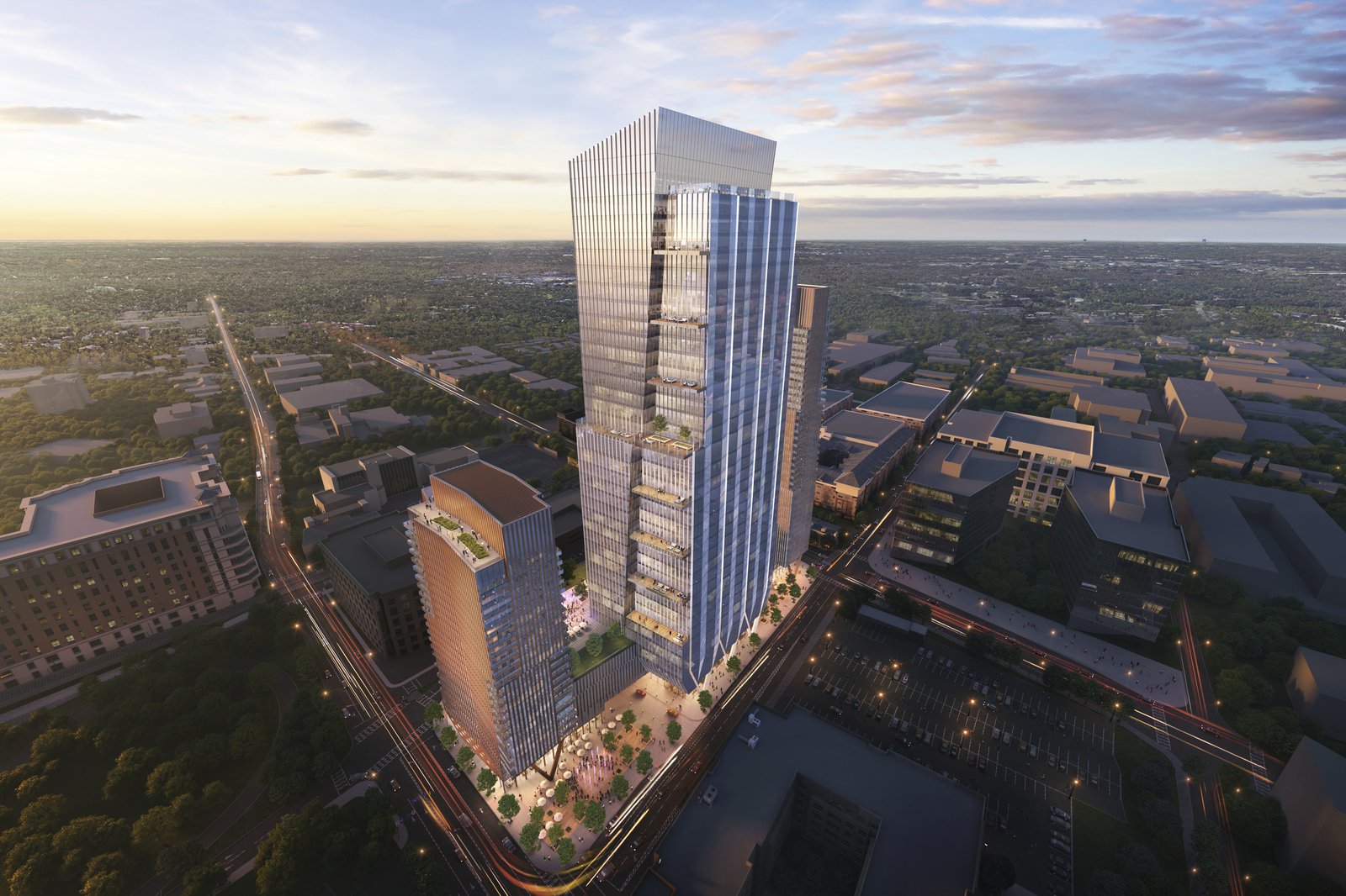 Charlotte ThreeTower MixedUse Development Unveiled(04)